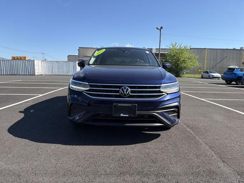Atlantic Blue Metallic 2022 Volkswagen Tiguan 2.0T SE 4MOTION