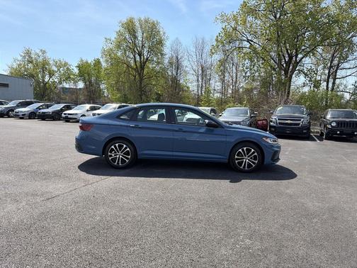 Monterey Blue 2025 Volkswagen Jetta 1.5T Sport