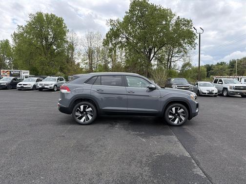 pure gray 2026 Volkswagen Atlas Cross Sport 2.0T SE w/Technology 4MOTION