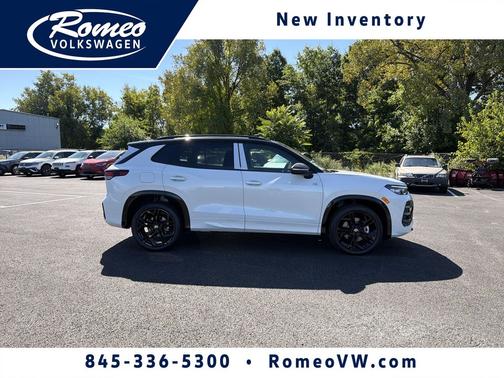 Opal White w/Deep Black Roof 2026 Volkswagen Tiguan 2.0T SE R-Line Black 4MOTION