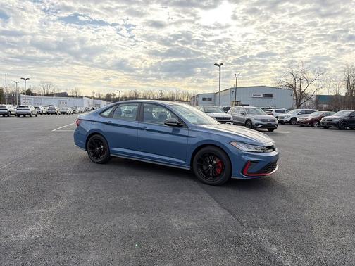 Monterey Blue W/Deep Black Roof 2026 Volkswagen Jetta GLI 2.0T Autobahn