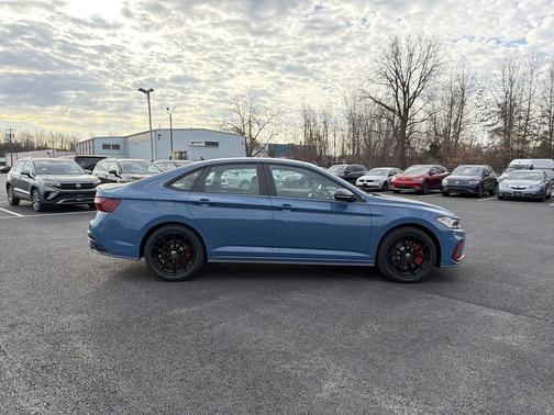 Monterey Blue W/Deep Black Roof 2026 Volkswagen Jetta GLI 2.0T Autobahn
