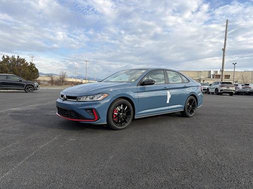 Monterey Blue W/Deep Black Roof 2026 Volkswagen Jetta GLI 2.0T Autobahn