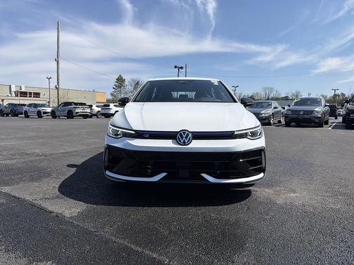pure white 2026 Volkswagen Golf R 2.0T DSG