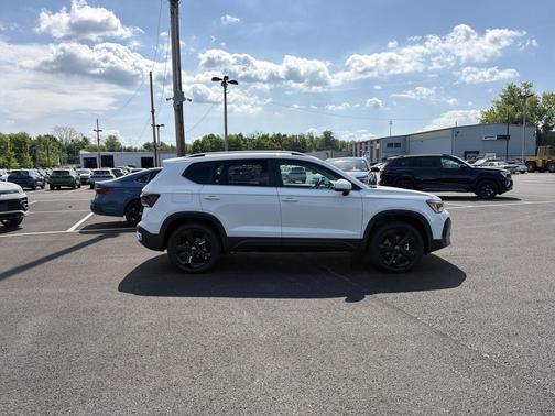 Pure White 2026 Volkswagen Taos SEL