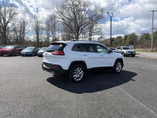 Bright White Clearcoat 2016 Jeep Cherokee Limited