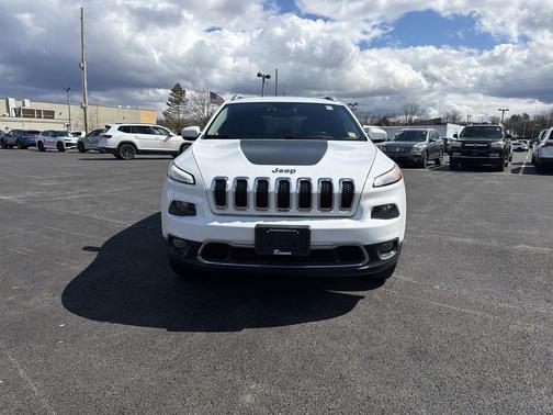 Bright White Clearcoat 2016 Jeep Cherokee Limited