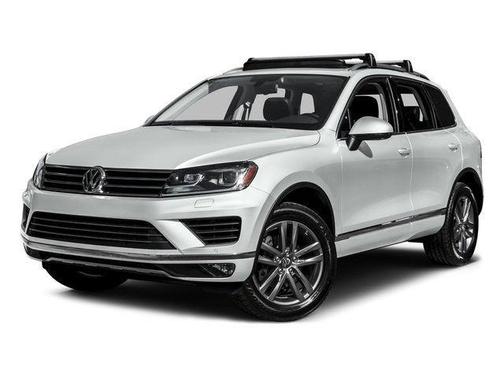 Beige 2016 Volkswagen Touareg TDI Sport w/Technology