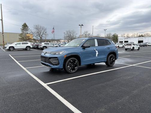 monterey blue pearl 2026 Volkswagen Tiguan 2.0T SE R-Line Black 4MOTION