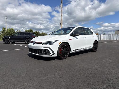 Opal White 2023 Volkswagen Golf GTI 2.0T S DSG