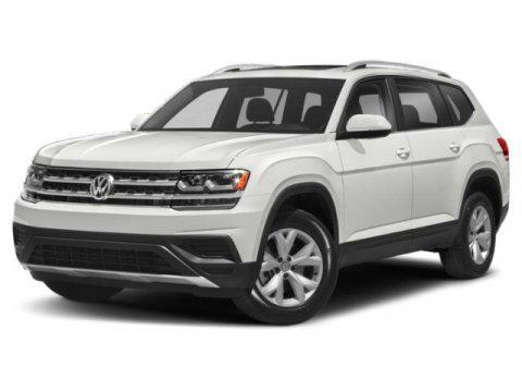 Pure White 2019 Volkswagen Atlas 3.6L SE w/Technology