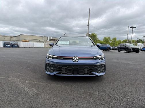 slate blue metallic 2026 Volkswagen Golf GTI 2.0T SE DSG