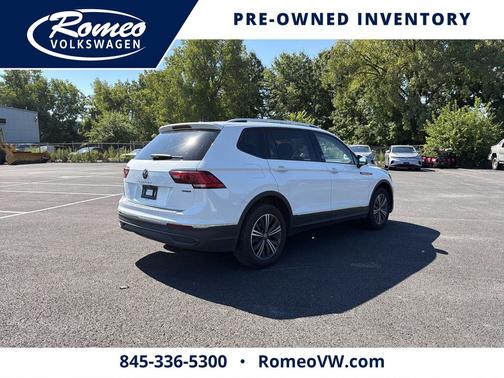 Pure White 2024 Volkswagen Tiguan 2.0T Wolfsburg Edition