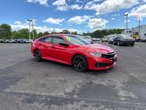 Rallye Red 2021 Honda Civic Sport