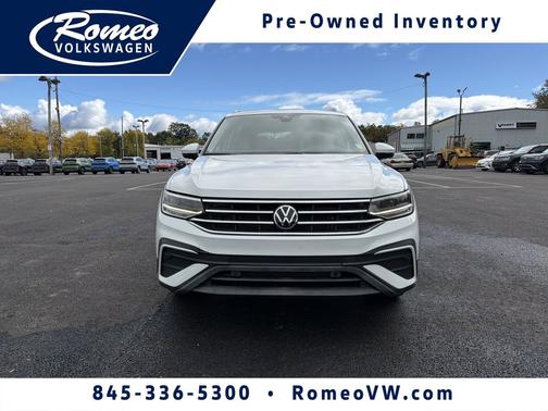 Pure White 2024 Volkswagen Tiguan 2.0T SE 4MOTION