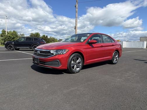 Red Metallic 2023 Volkswagen Jetta 1.5T SE