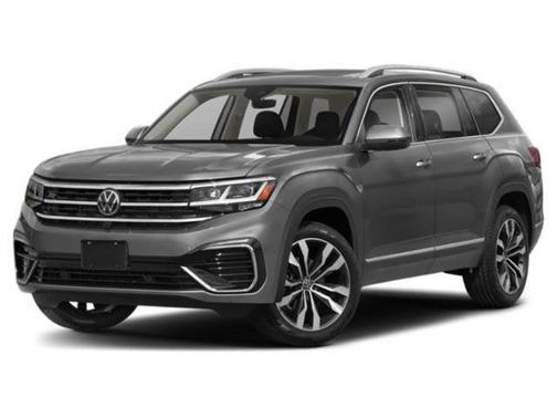 Platinum Gray Metallic 2021 Volkswagen Atlas 3.6L SE w/Technology