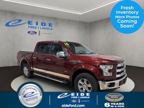 Ruby Red Metallic Tinted Clearcoat 2015 Ford F-150 Lariat
