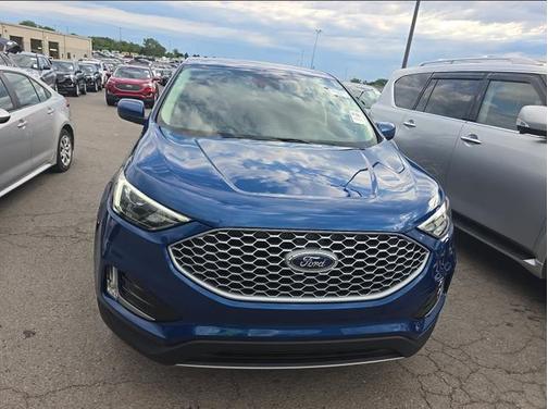 Atlas Blue Metallic 2023 Ford Edge SEL
