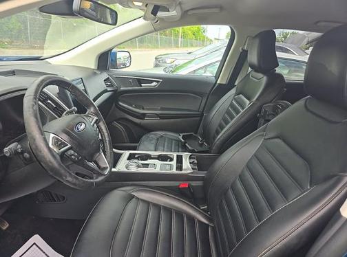 Atlas Blue Metallic 2023 Ford Edge SEL