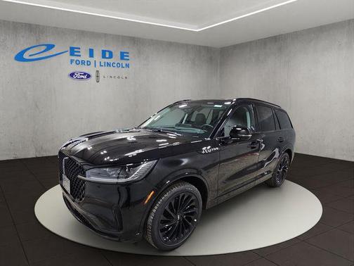 Infinite Black Metallic Clearcoat 2026 Lincoln Aviator Reserve AWD