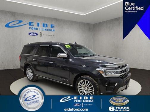 Dark Matter Metallic 2023 Ford Expedition Max Platinum