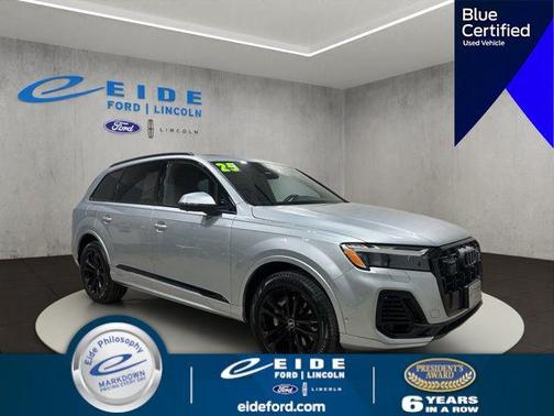 Satellite Silver Metallic 2025 Audi Q7 45 Premium Plus