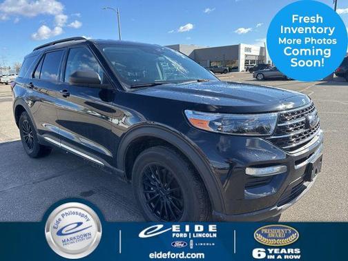 Agate Black Metallic 2021 Ford Explorer XLT