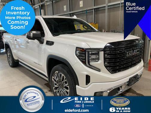 White Frost Tricoat 2023 GMC Sierra 1500 Denali Ultimate