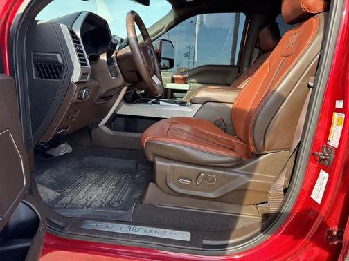 Rapid Red Metallic Tinted Clearcoat 2021 Ford F-350 King Ranch