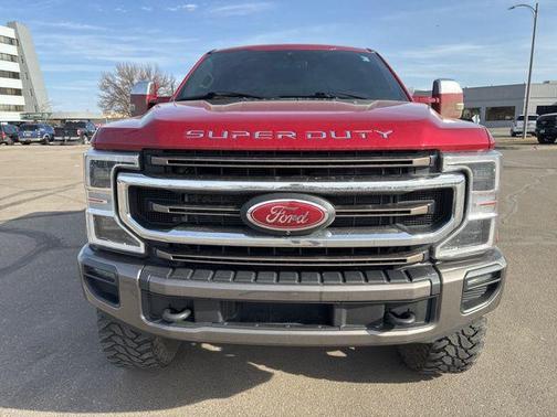 Rapid Red Metallic Tinted Clearcoat 2021 Ford F-350 King Ranch