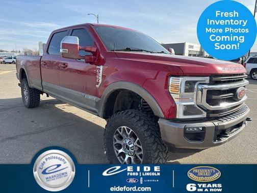 Rapid Red Metallic Tinted Clearcoat 2021 Ford F-350 King Ranch