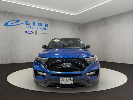 Atlas Blue Metallic 2022 Ford Explorer ST-Line