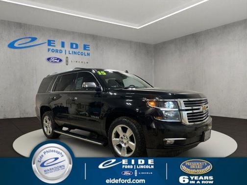 Black 2015 Chevrolet Tahoe LTZ