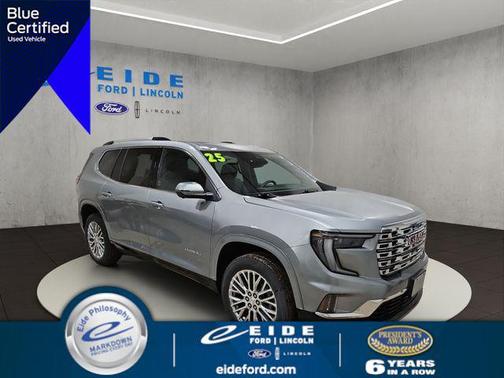 Sterling Metallic 2025 GMC Acadia Denali