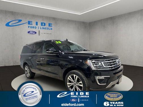 Agate Black 2020 Ford Expedition Max Limited