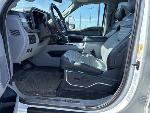 Star White Metallic Tri-Coat 2024 Ford F-450 Limited