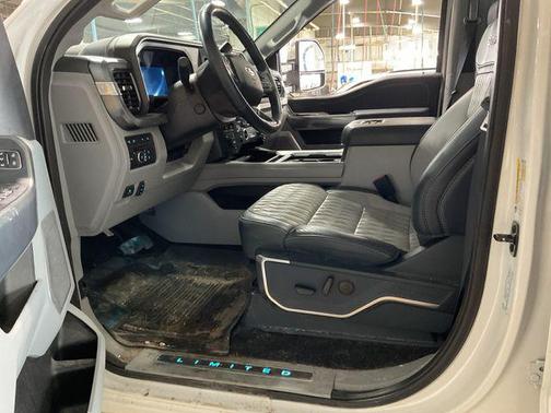 Star White Metallic Tri-Coat 2024 Ford F-450 Limited
