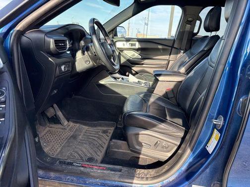 Atlas Blue Metallic 2020 Ford Explorer ST