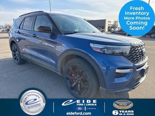 Atlas Blue Metallic 2020 Ford Explorer ST