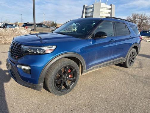 Atlas Blue Metallic 2020 Ford Explorer ST