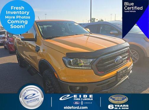 Cyber Orange Metallic Tricoat 2022 Ford Ranger Lariat