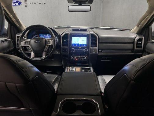 Star White Metallic Tri-Coat 2021 Ford Expedition Platinum
