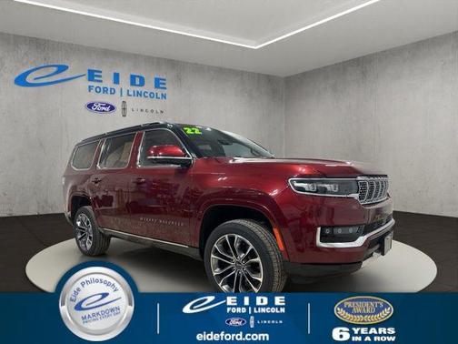 Velvet Red Pearlcoat 2022 Jeep Grand Wagoneer Series III 4x4