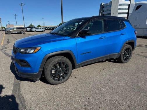 Laser Blue Pearlcoat 2023 Jeep Compass Latitude