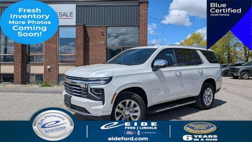 Iridescent Pearl Tricoat 2025 Chevrolet Tahoe Premier