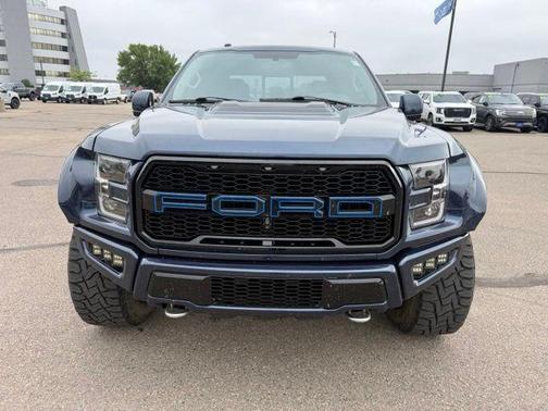 Blue 2016 Ford F-150 Lariat