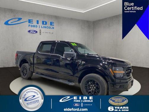 Agate Black Metallic 2025 Ford F-150 XLT