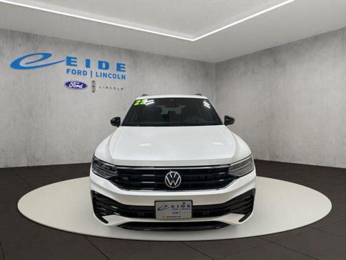 Opal White Pearl 2023 Volkswagen Tiguan 2.0T SE R-Line Black 4MOTION