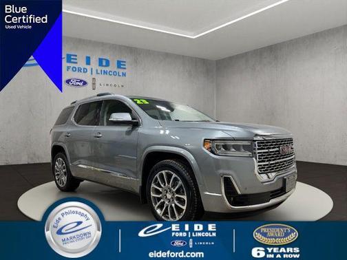 Sterling Metallic 2023 GMC Acadia Denali